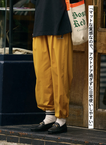 WILD THINGS イージーパンツ 詳細画像 Yellow 2