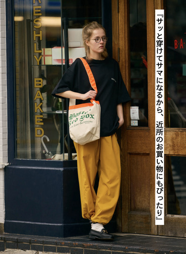 WILD THINGS イージーパンツ 詳細画像 Yellow 4