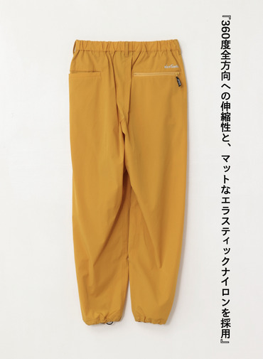 WILD THINGS イージーパンツ 詳細画像 Yellow 7