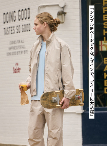 WILD THINGS スタンドアップジャケット 詳細画像 Off White 4