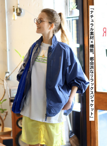 WILD THINGS スタンドアップジャケット 詳細画像 Blue 1