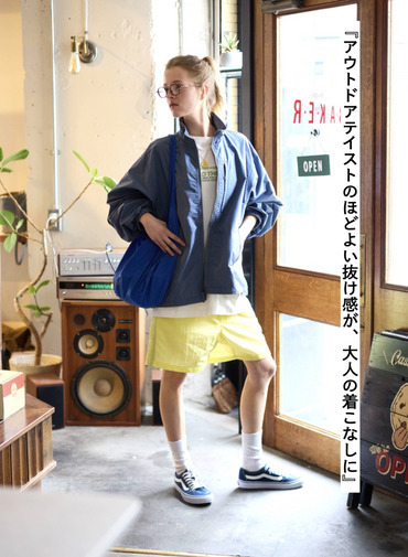 WILD THINGS スタンドアップジャケット 詳細画像 Blue 3