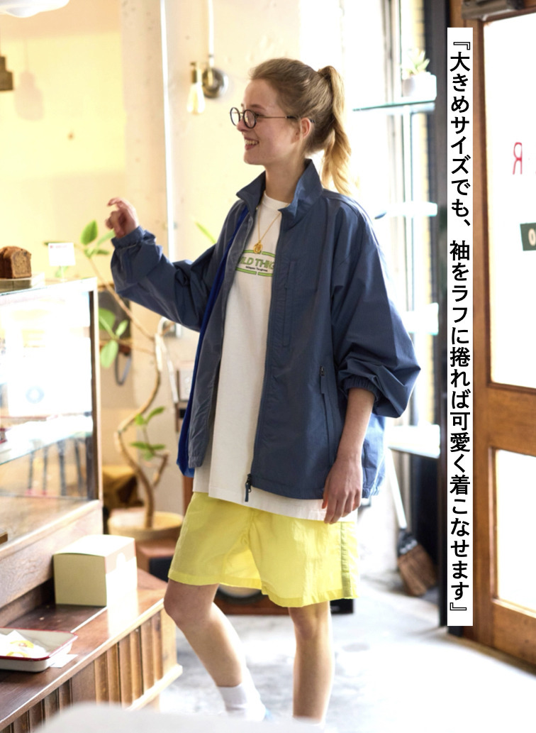 WILD THINGS スタンドアップジャケット 詳細画像 Blue 2