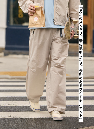 WILD THINGS オーバーパンツ 詳細画像 Off White 1