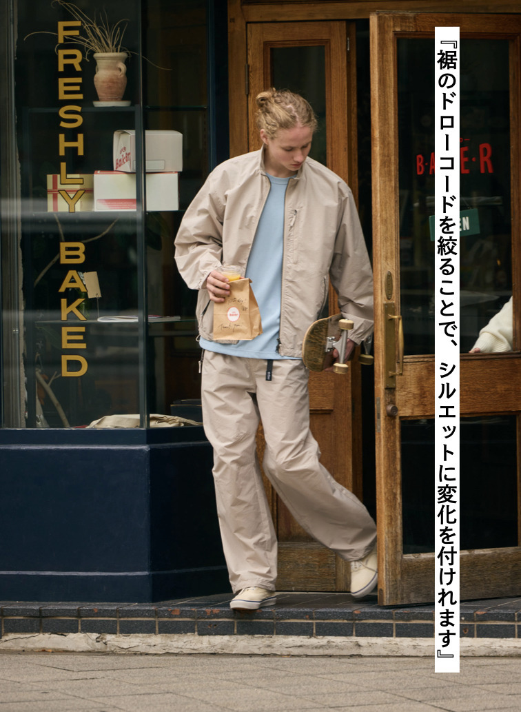 WILD THINGS オーバーパンツ 詳細画像 Off White 5