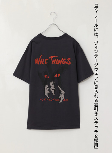 グラフィックTシャツ 詳細画像 Charcoal Gray 6
