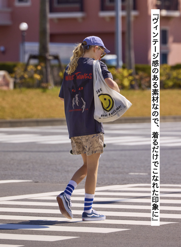 グラフィックTシャツ 詳細画像 Charcoal Gray 4