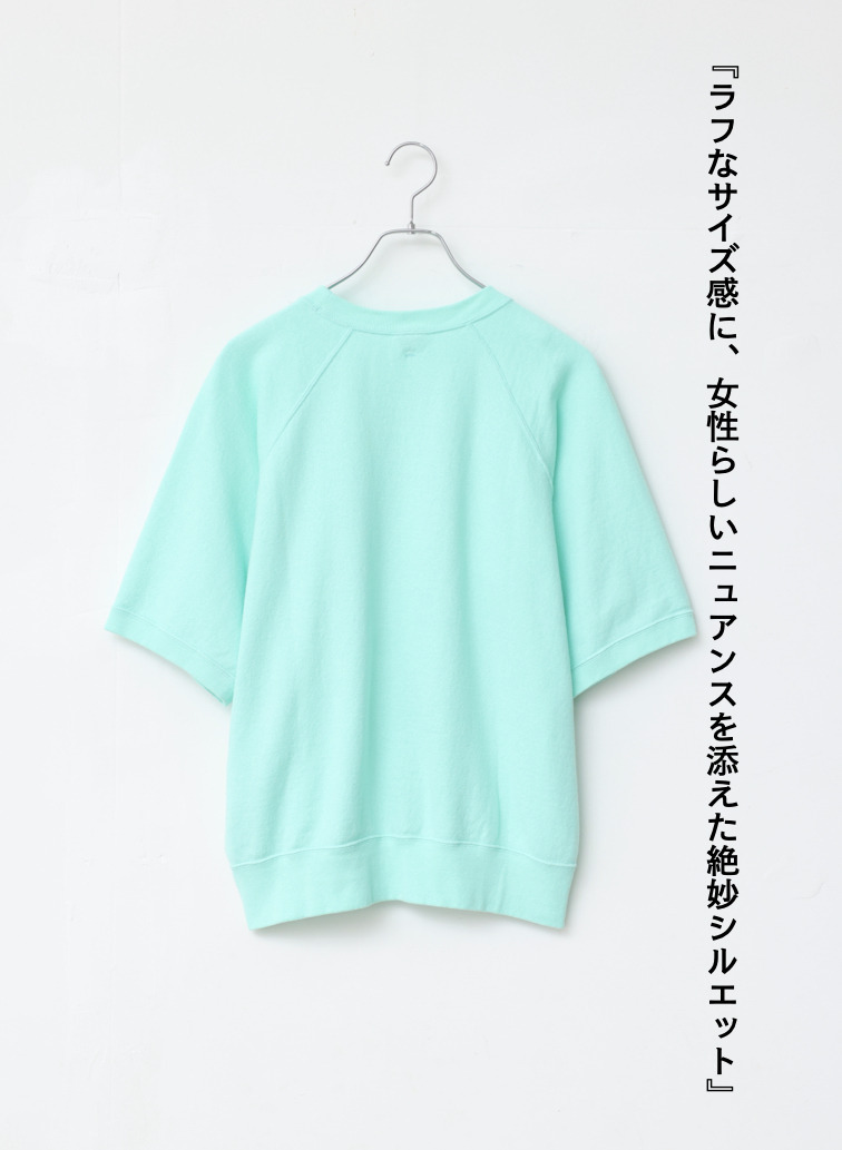 スウェットTシャツ / RAMON 詳細画像 Peppermint Green 2
