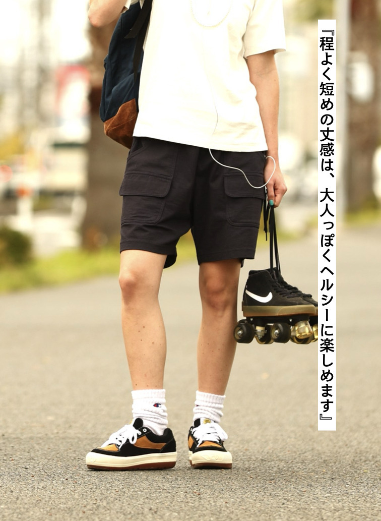 ショートパンツ / ALEC 詳細画像 Charcoal Gray 3