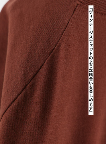 スウェットTシャツ / ELMER 詳細画像 Brown 10