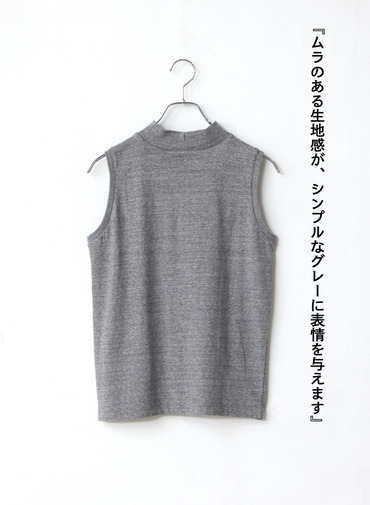 ノースリーブTシャツ / ETHEL 詳細画像 Gray 7