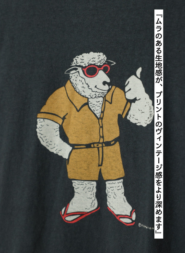 プリントTシャツ / VINK-SANDAL 詳細画像 Charcoal Gray 8