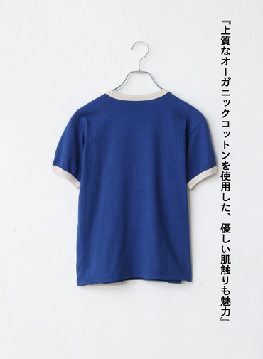 リンガーTシャツ / EMMA 詳細画像 Blue 7