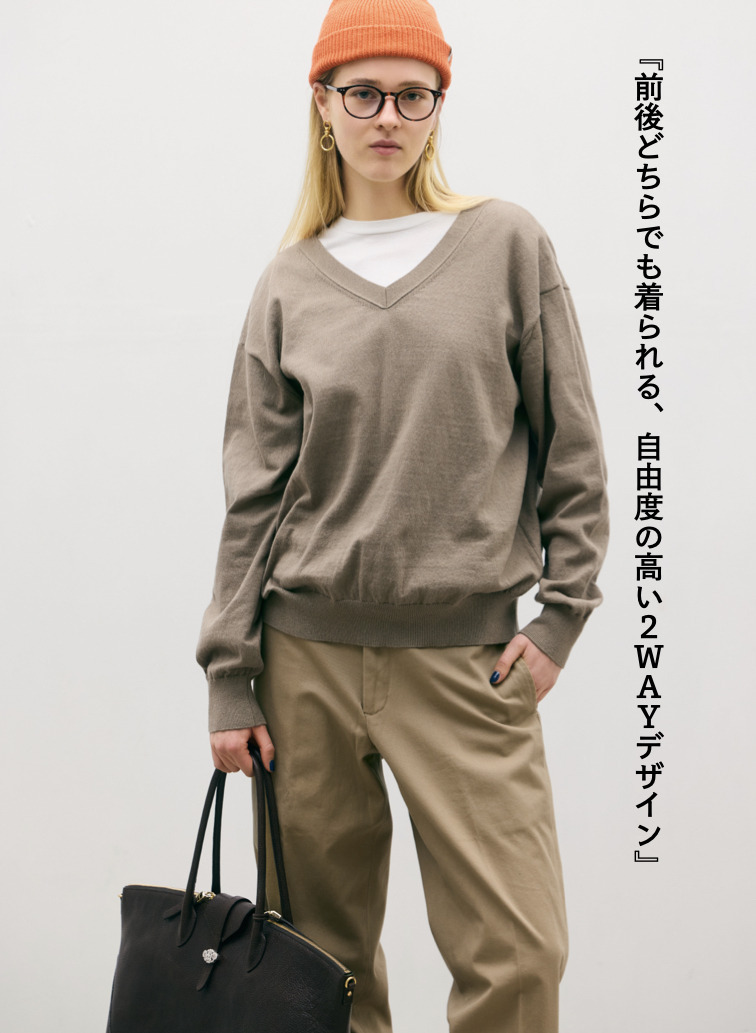 2WAY カーディガン/プルオーバー 詳細画像 Beige 1