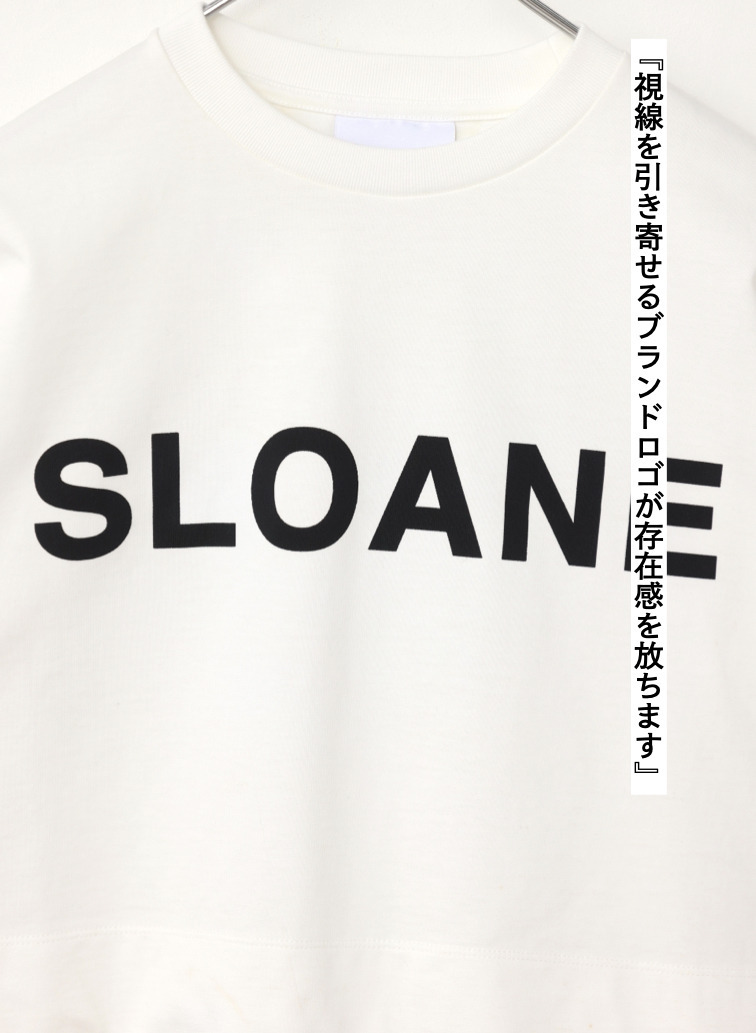 クロップド ロゴTシャツ 詳細画像 White 8