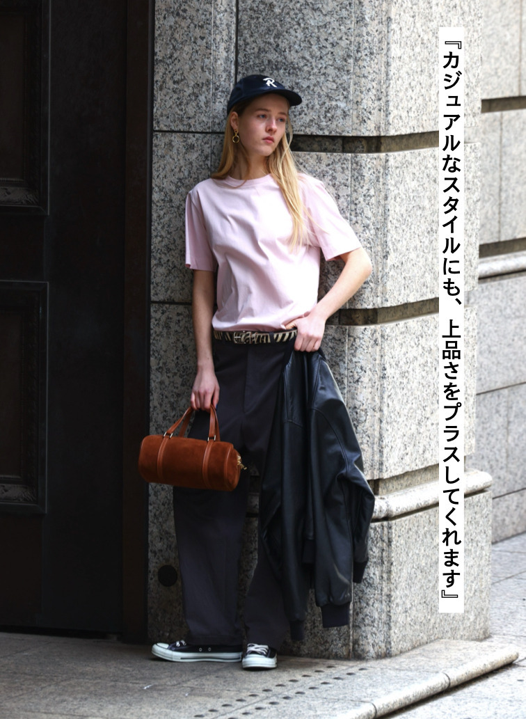 コットン天竺 Tシャツ 詳細画像 Pink 5