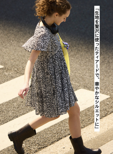 エンジェルのミニドレス 詳細画像 Black 4