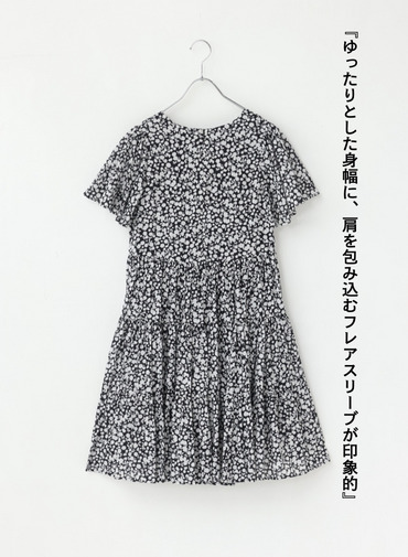 エンジェルのミニドレス 詳細画像 Black 7