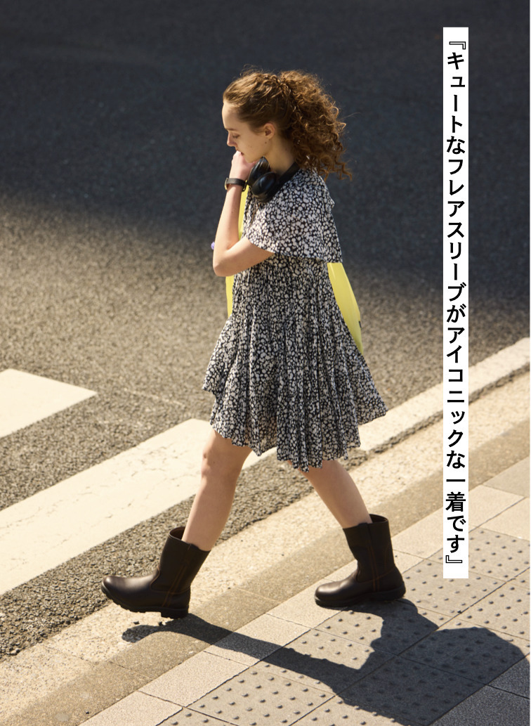 エンジェルのミニドレス 詳細画像 Black 2