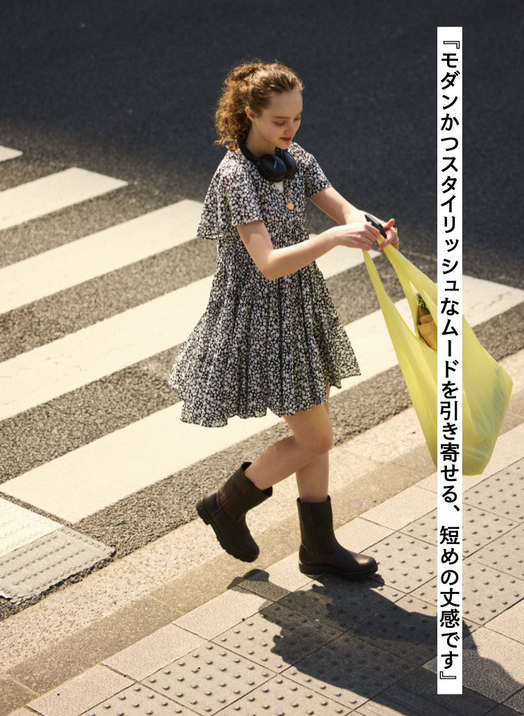 エンジェルのミニドレス 詳細画像 Black 3