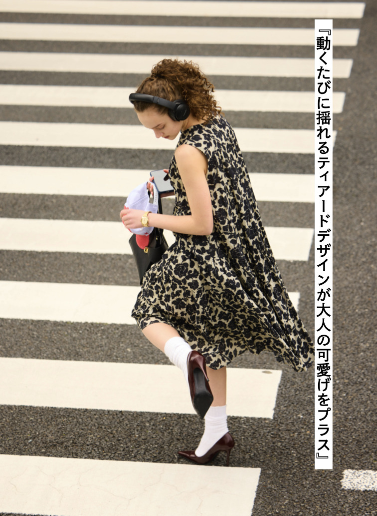 ミューズのドレス(Short) 詳細画像 Gray Beige 4