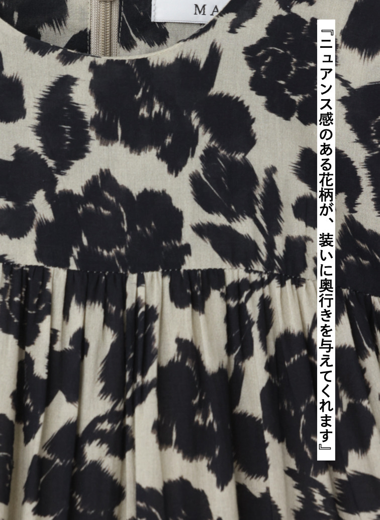 ミューズのドレス(Short) 詳細画像 Gray Beige 9