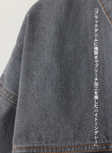 SACRA デニムジャケット 詳細画像 Gray 3