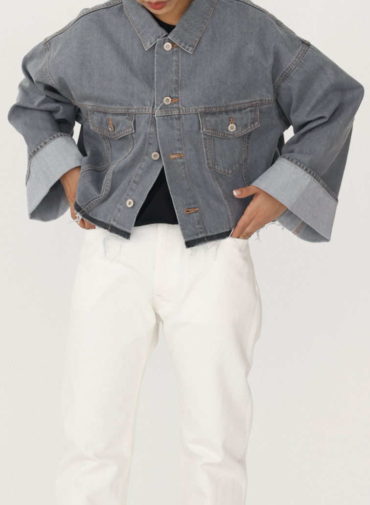 SACRA デニムジャケット 詳細画像 Gray 13