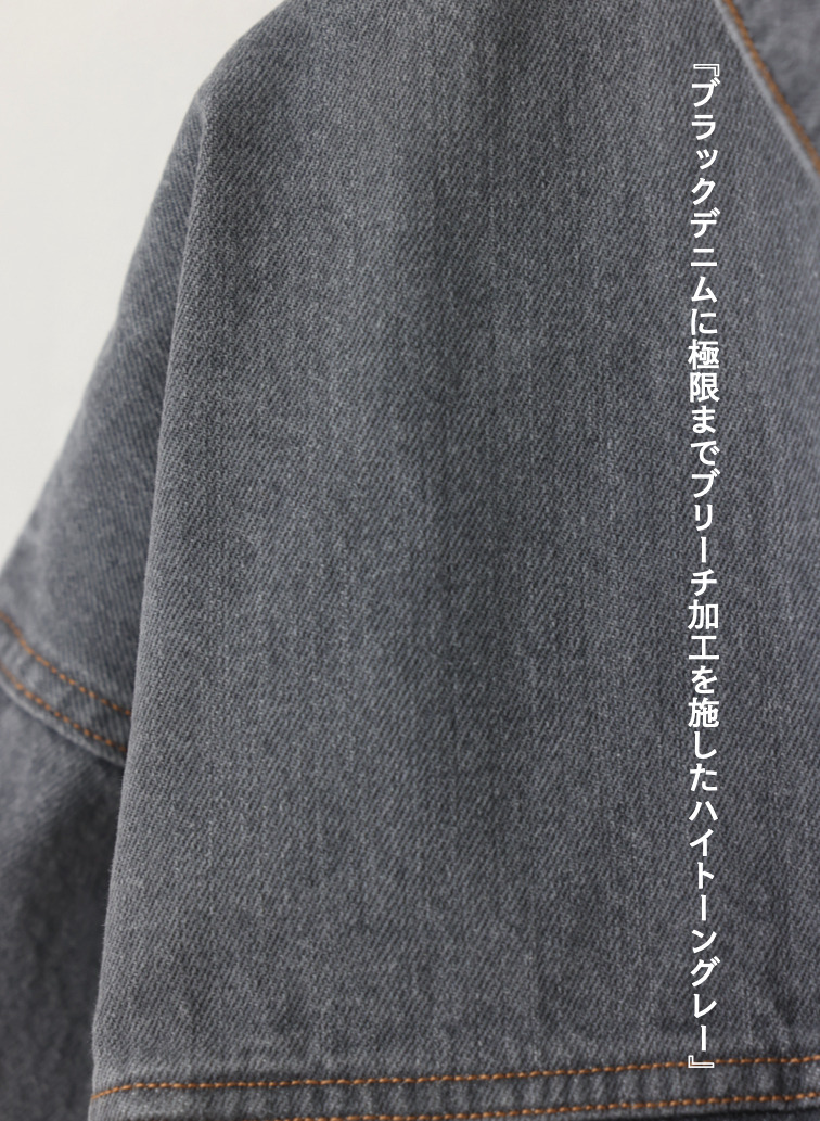 SACRA デニムジャケット 詳細画像 Gray 3