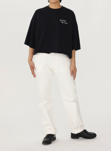 SACRA クロップドカットソー 詳細画像 Black 7