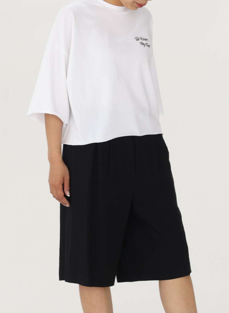 SACRA クロップドカットソー 詳細画像 White 9