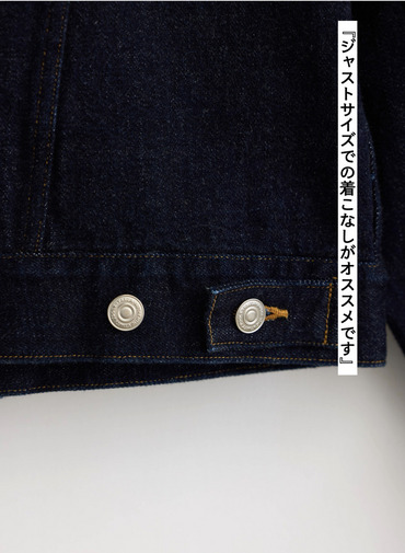デニムジャケット 16denim 詳細画像 Indigo 6