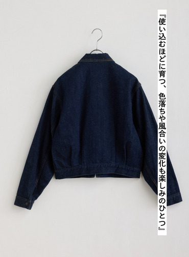デニムブルゾン 30denim 詳細画像 Indigo 10