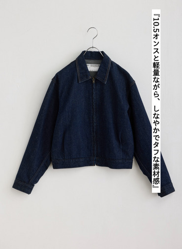 デニムブルゾン 30denim 詳細画像 Indigo 9