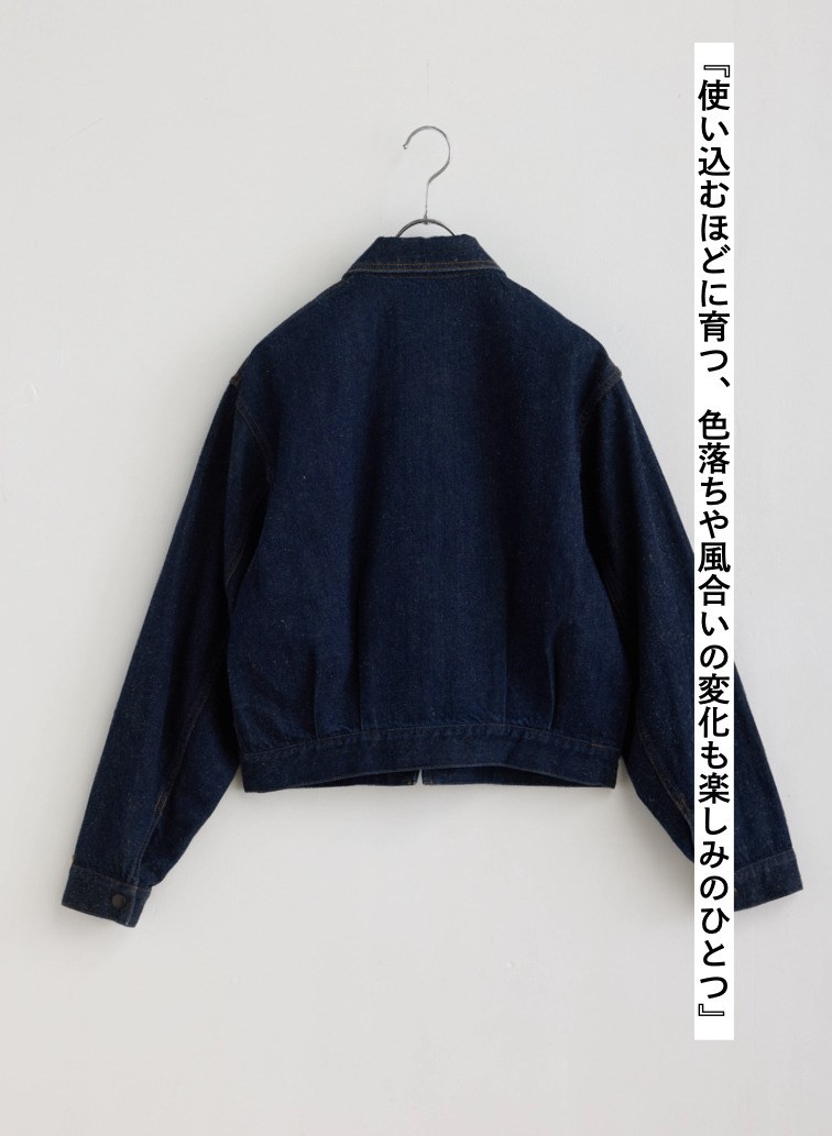 デニムブルゾン 30denim 詳細画像 Indigo 10