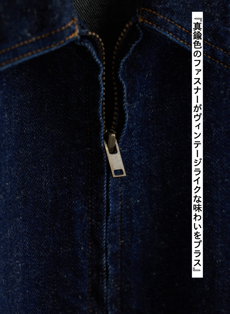 デニムブルゾン 30denim 詳細画像 Indigo 11