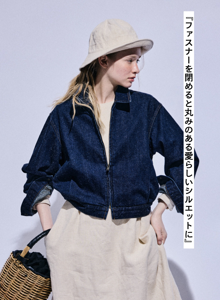 デニムブルゾン 30denim 詳細画像 Indigo 6