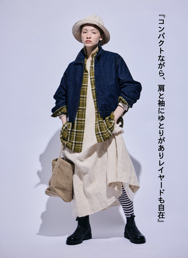 デニムブルゾン 30denim 詳細画像 Indigo 7