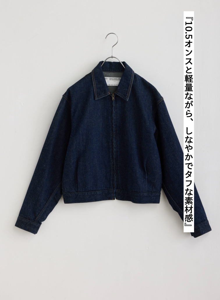 デニムブルゾン 30denim 詳細画像 Indigo 9