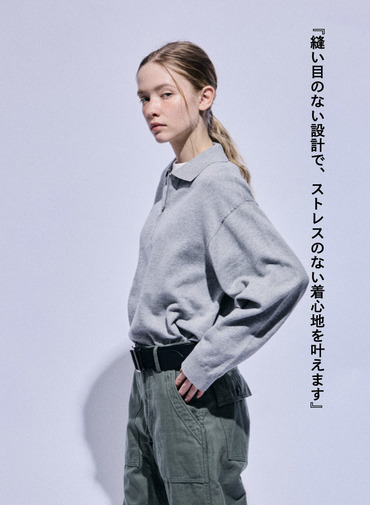 PFU ジップアップニット 詳細画像 Gray 5