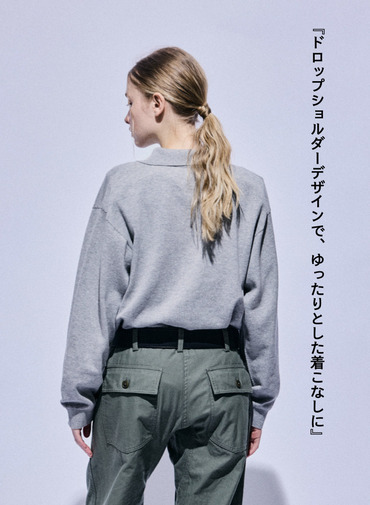 PFU ジップアップニット 詳細画像 Gray 6