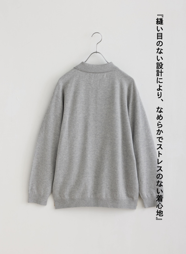 PFU ジップアップニット 詳細画像 Gray 10