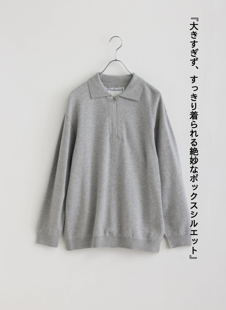 PFU ジップアップニット 詳細画像 Gray 9