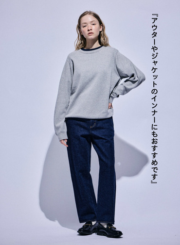  PFU クルーネックニット 詳細画像 Gray 6