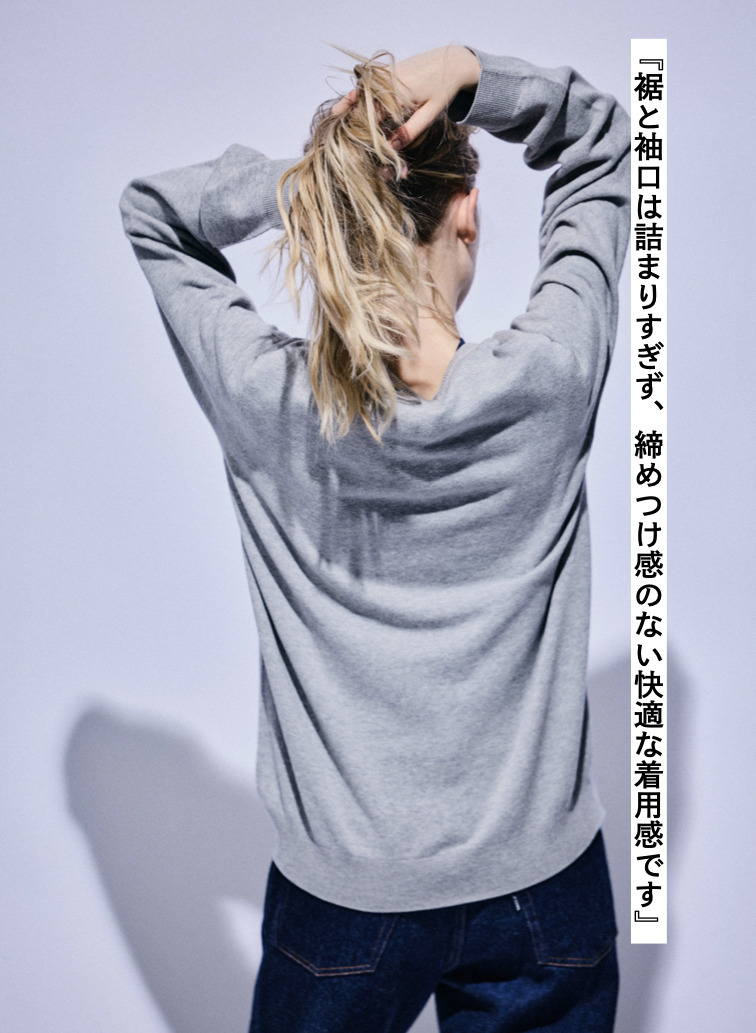  PFU クルーネックニット 詳細画像 Gray 5