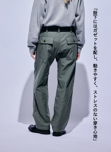 ベイカーパンツ 詳細画像 Olive 3