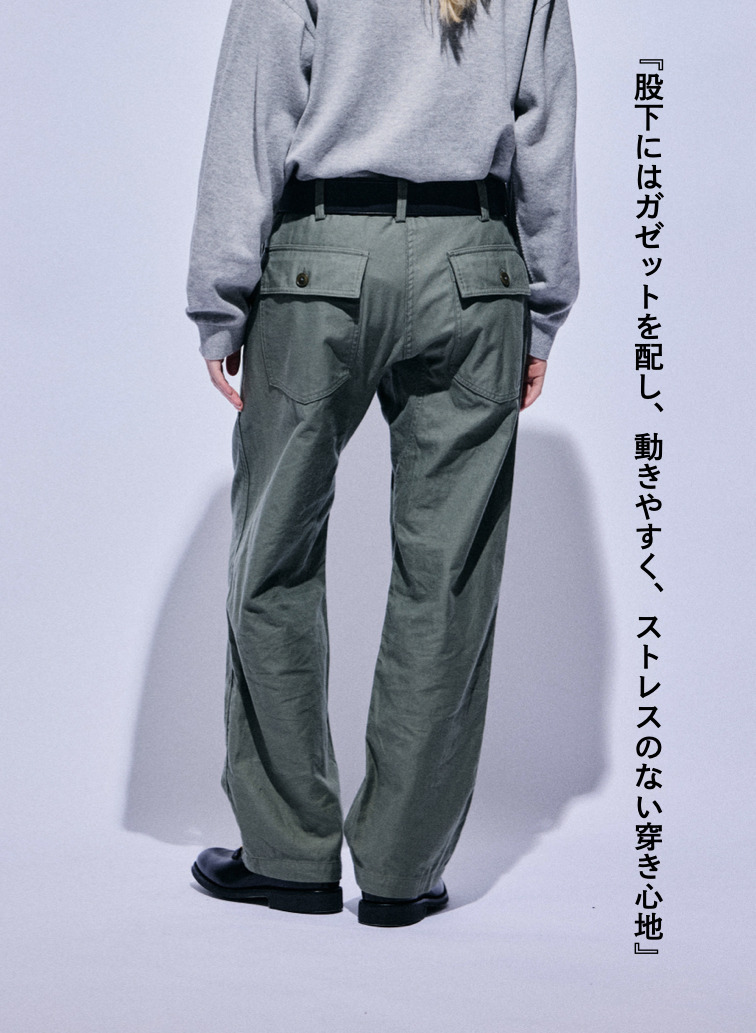 ベイカーパンツ 詳細画像 Olive 3