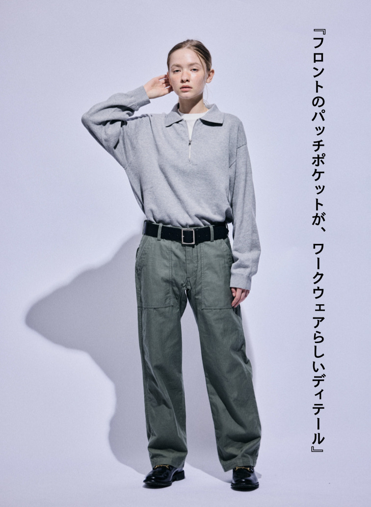 ベイカーパンツ 詳細画像 Olive 4