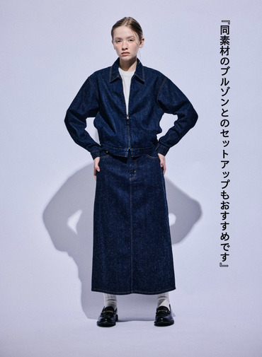 デニムスカート 31denim 詳細画像 Indigo 7