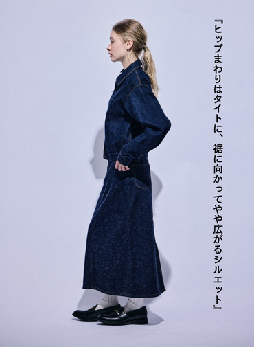 デニムスカート 31denim 詳細画像 Indigo 8